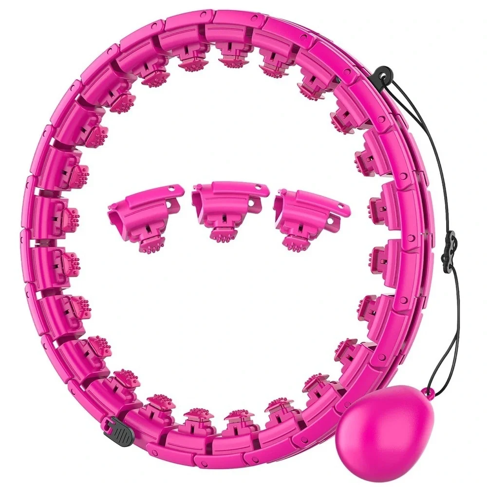 Pink Hula Hoop Massage Tool